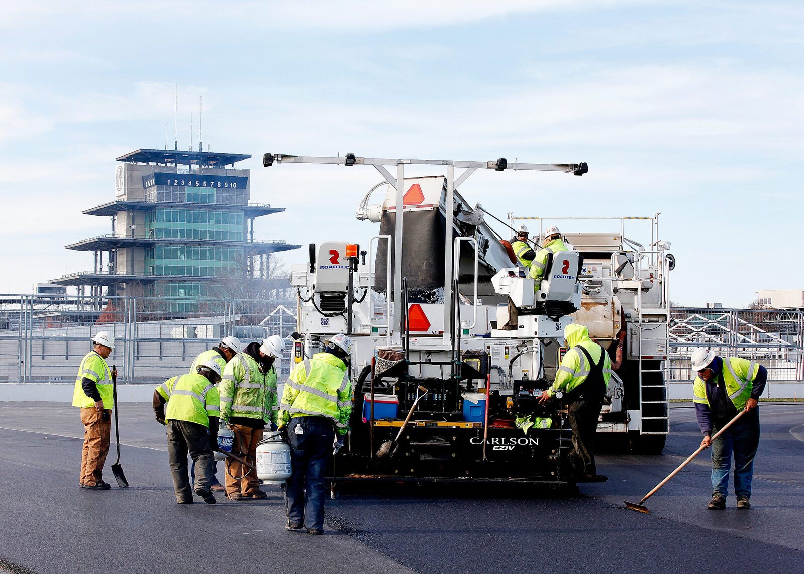 Paving work example 4